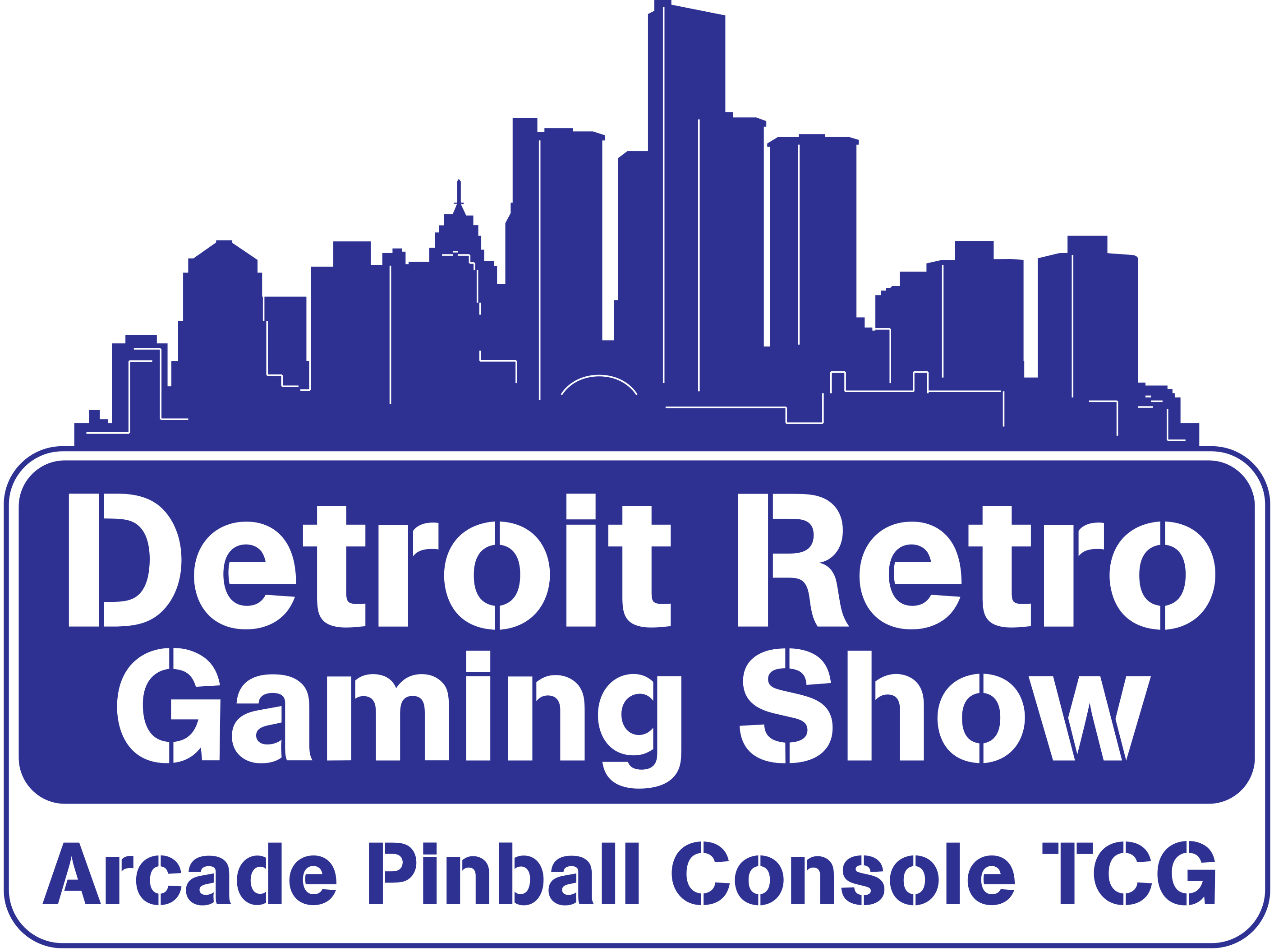 Detroit Retro Gaming Show Logo